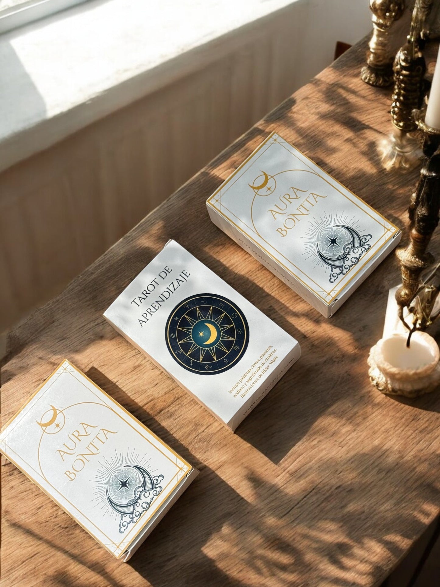 Mazo de Tarot de Aprendizaje Aura Bonita