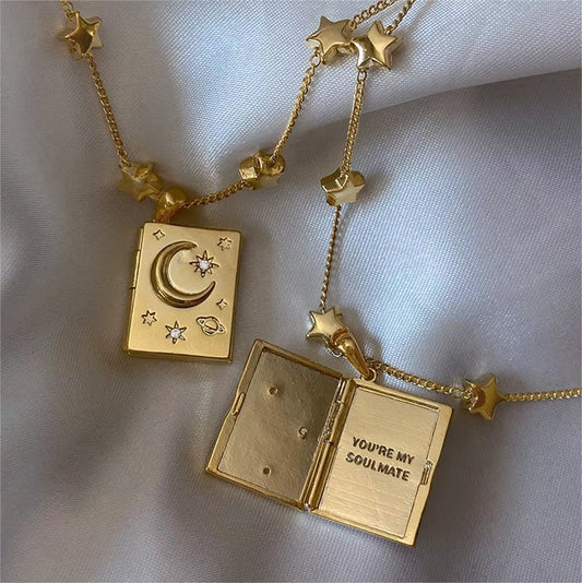 Collar Relicario "You Are My Soulmate" – Conexión de Almas