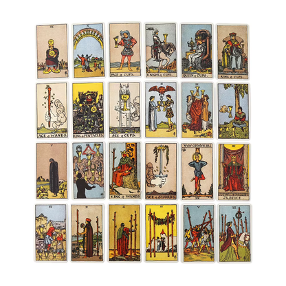 Tarot Rider Waite con Bordes Metalizados