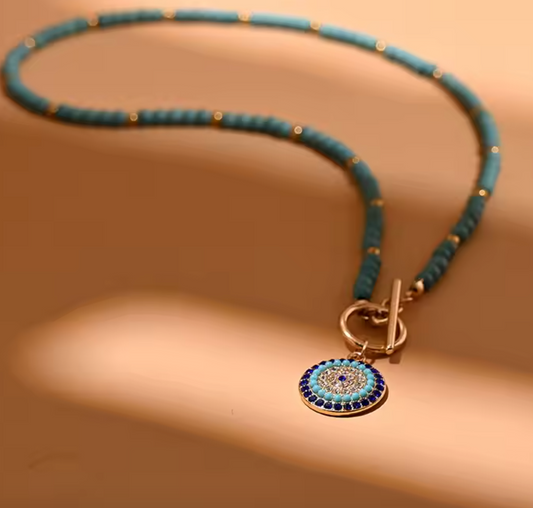 Collar de Protección Turquesa